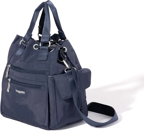 Vista 3 de Baggallini Bolsa moderna con cordón para mujer
