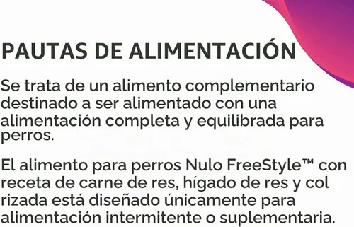 Vista 7 de Nulo Freestyle Carne de res, hígado de res y col rizada en caldo de carne real para perros, 2.8 onzas (paquete de 6)