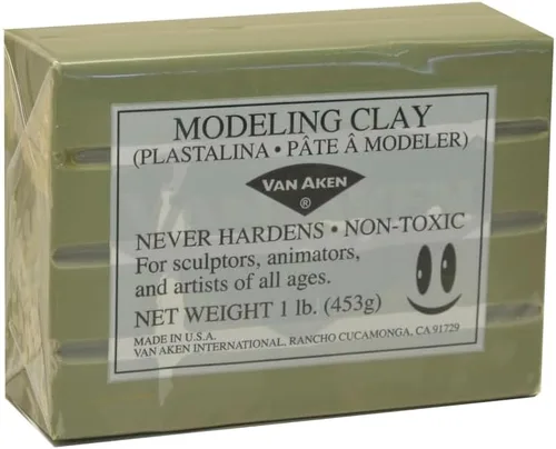 Vista 17 de CEC VanAken Claytone Plastarina (1 libra), negro