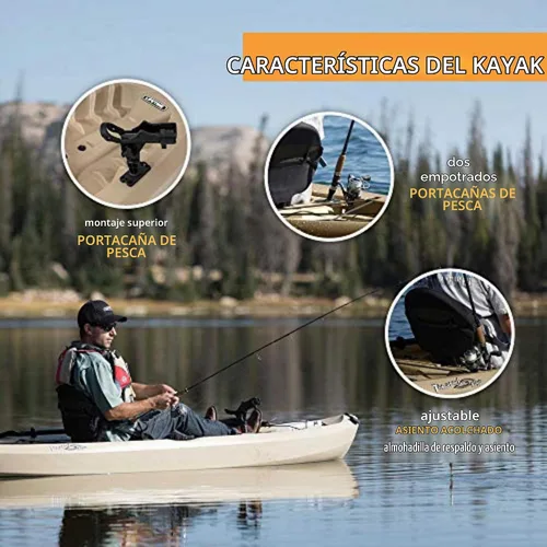 Vista 6 de Lifetime Kayak de pesca Tamarack Angler 100