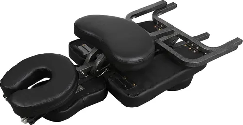 Vista 8 de JupiterForce Silla de masaje portátil, plegable, ligera, para terapia de tatuajes, con esponja ajustable de 4 pulgadas de grosor, para cliente, spa