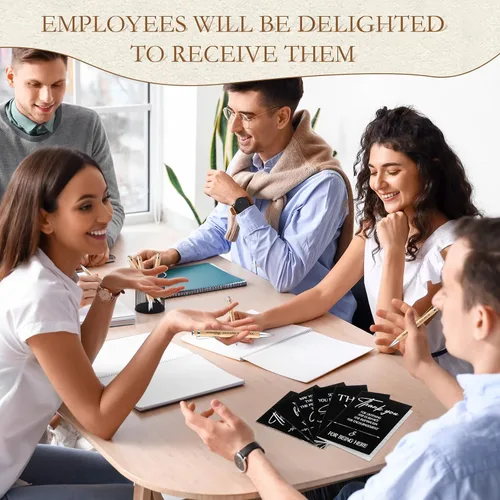 Vista 6 de Chuangdi 96 piezas de regalo de agradecimiento a los empleados, regalos de agradecimiento para compañeros de trabajo, cuaderno inspirador