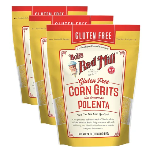 Vista 6 de Bob's Red Mill Granos de maíz/polenta sin gluten, 24 onzas