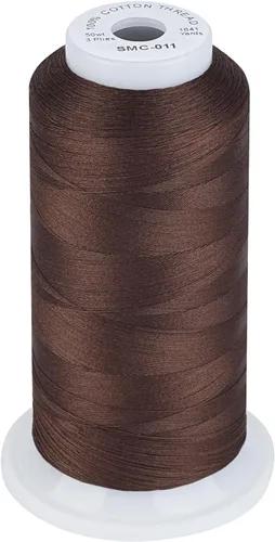 Vista 24 de Simthread 12 Colores Multiusos Hilo de Algodón para Acolchado 50s/3 Hilo para Piezas, Costura, etc. - 503 Metros Cada 12C01