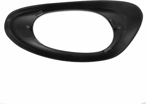 Vista 4 de Juego de bisel de manija de puerta interior delantera color negro compatible con Chevrolet Trailblazer EXT 2002-2009 2002-2006