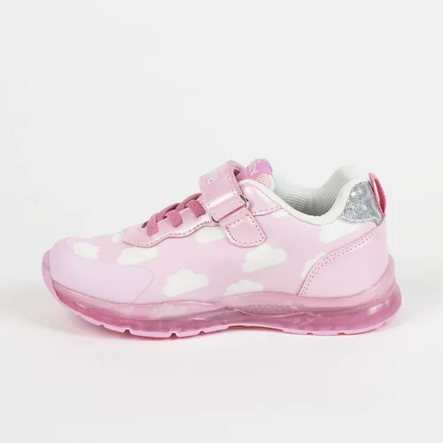 Vista 4 de Zapatillas Deportivas con LED Minnie Mouse Rosa