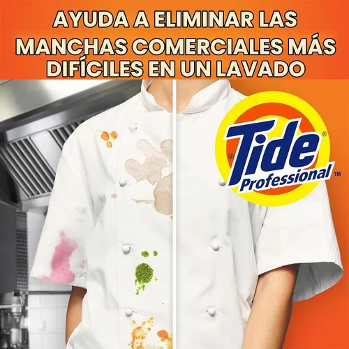 Vista 2 de P&G Professional Tide Powder - Detergente para ropa, aroma original, de un solo uso, 1.4 onzas (caja de 156)
