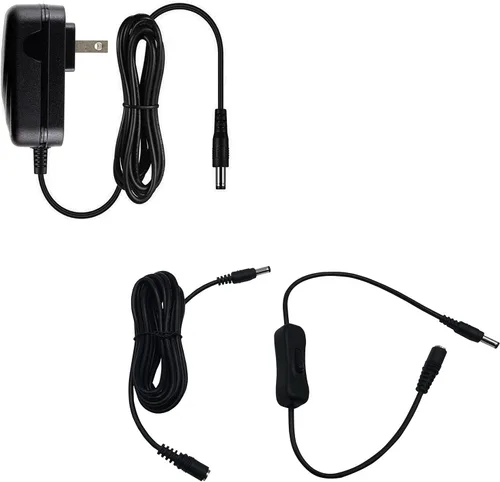Vista 8 de MyVolts Adaptador de fuente de alimentación de 12 V compatible con compresor de aire inalámbrico Ontel Air Hawk 2 - Enchufe de EE. UU