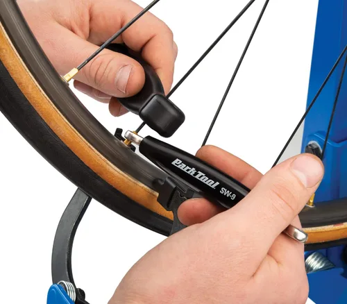 Vista 4 de Park Tool Llave de radios de doble extremo SW-9, negro, talla única (0.127/0.136") Soportes de trabajo para bicicletas