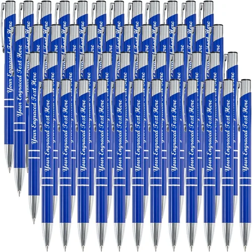 Vista 42 de Bolígrafos personalizados a granel con grabado sin nombre, bolígrafo de impresión personalizada, bolígrafo de metal pastel, regalo personalizado