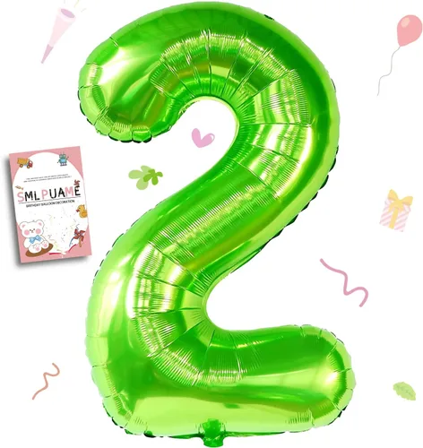 Vista 147 de Globos grandes de 40 pulgadas de números del 0 al 9, globos numéricos para decoración de fiesta de cumpleaños, globos de helio de aluminio