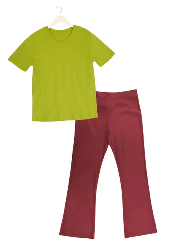 Vista 7 de Disfraz de Shaggy para Hombre de Scooby Doo Multicolor