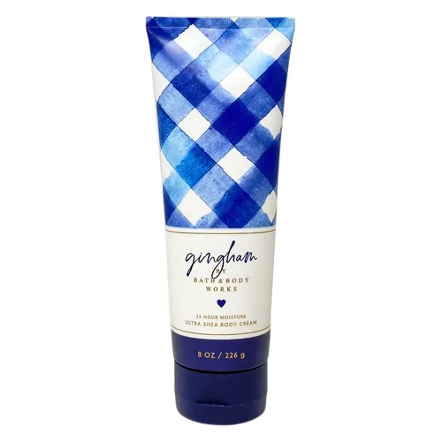 Vista 2 de Bath & Body Works Paquete de 2 piezas Gingham - Crema corporal y exfoliante corporal - Tamaño completo