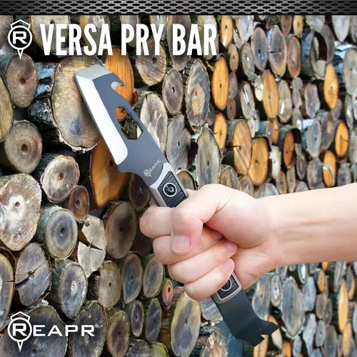 Vista 3 de REAPR VERSA TAC - Barra de palanca con funda, utilidad compacta para campamento, preparación de emergencia, mejoras para el hogar, reparaciones