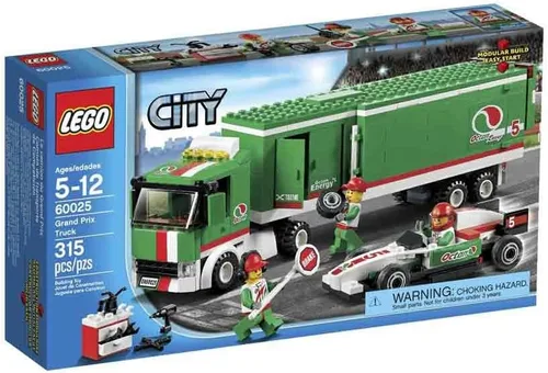 Vista 2 de LEGO City - Camión Grand Prix 60025 kit de construcción.