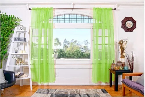 Vista 23 de All American Collection - cortinas Doli transparentes, 2 unidades Blanco