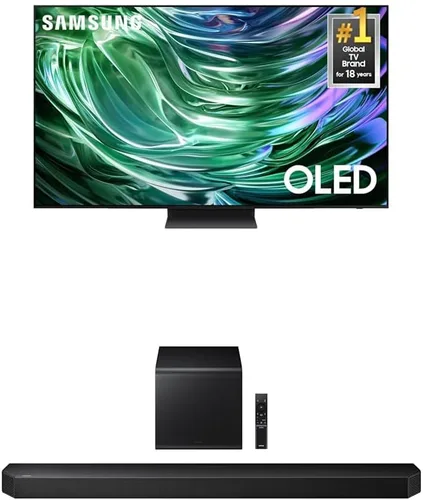 Vista 11 de Samsung - Smart TV OLED 4K de la serie S90D de 55 pulgadas, con HDR+, Dolby Atmos, sonido de seguimiento de objetos Lite, Motion Xcelerator, Real