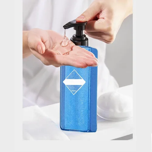Vista 5 de Aquablue Gel de ducha Aquablue con aroma de larga duración, hidratación para el cuidado de los poros de limpieza profunda, gel de baño hidratante
