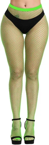 Vista 14 de Medias de Red para Mujer, Medias de Cintura Alta, Medias Sexys, Medias Transparentes, Medias de Malla negro_1