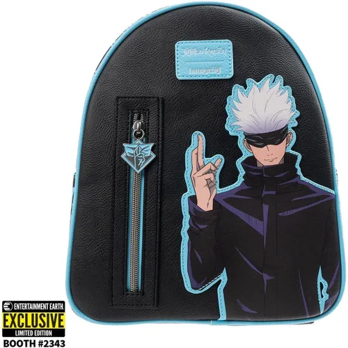 Vista 2 de Loungefly Jujutsu Kaisen by Gojo Heo - Mochila exclusiva, Azul