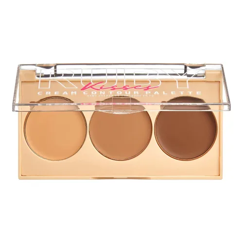 Vista 2 de Ruby Kisses Paleta de contornos 3 en 1 para contornos 3 en 1, ocultar, resaltar todo en uno, paleta de contorno de crema de larga duración, fácil