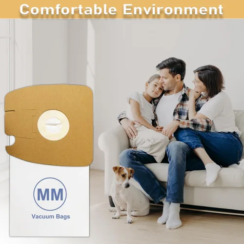 Vista 9 de Bolsas de vacío MM para envases Mighty Mite Eureka 3670, 3670M, 3670H, 3670G, 60295C, 60297A Mighty Mite, pieza # 60295, paquete de 8