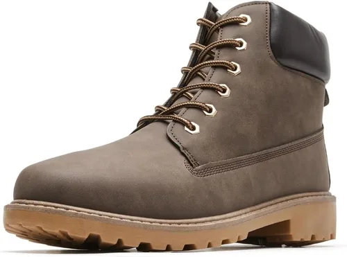 Vista 7 de Botas de trabajo para hombre con puntera suave, botas de senderismo ligeras e impermeables