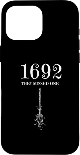 Vista 19 de Funda para iPhone 16 1692 They Missed One Salem Funny Halloween Witch