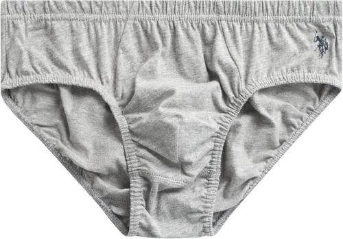 Vista 5 de U.S. Polo Assn. Ropa interior para hombre Calzoncillos de tiro bajo con bolsa de contorno (paquete de 12)