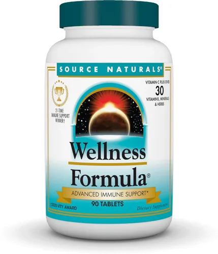Vista 9 de Source Naturals Wellness Fórmula, SN0021, 1, 1