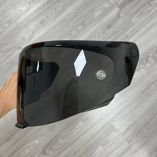 Vista 4 de Viseira Capacete - Escudos de visera para casco KYT TT Course Accesorios para casco facial (negro)