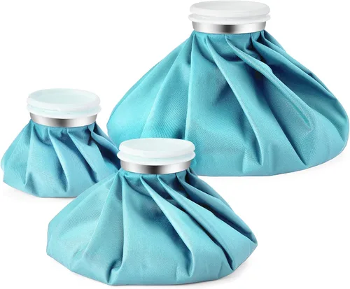 Vista 12 de Bolsas de hielo reutilizables para lesiones: Ohuhu 3 paquetes de hielo frío con 2 bolsas de hielo para agua caliente, terapia fría y caliente