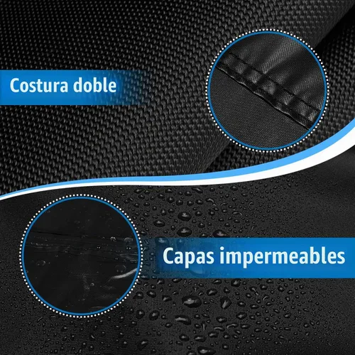 Vista 4 de SIRUITON - Funda impermeable para muebles de exterior, 4 piezas
