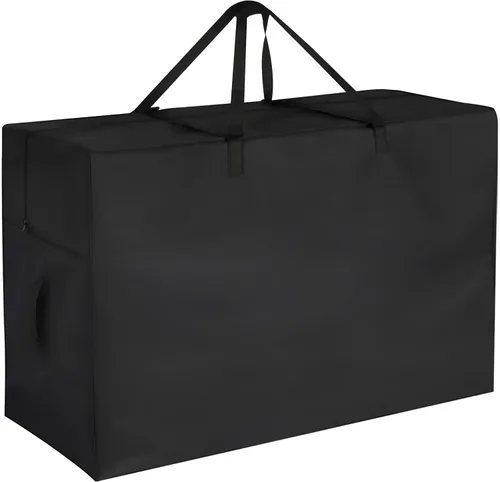Vista 10 de Bolsa de Almacenamiento para Colchón Tri-Plegable, Funda de Colchón de Espuma Viscoelástica Plegable, Estuche de Transporte para Colchones de Cama