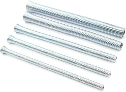 Vista 2 de Juego de 5 dobladores de tubos de resorte de 1/4 pulgadas, 5/16 pulgadas, 3/8 pulgadas, 1/2 pulgadas y 5/8 pulgadas para cobre, aluminio y acero