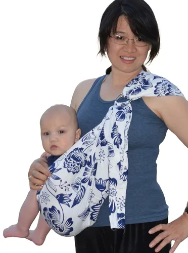 Vista 5 de lite-on-shoulder bebé sling, Aegean