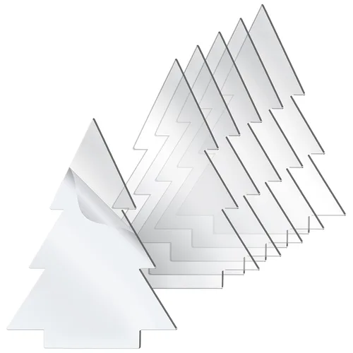 Vista 7 de 6 piezas de lámina acrílica transparente de 2 mm de espesor con película LED para base de luz LED, pantalla transparente con película protectora