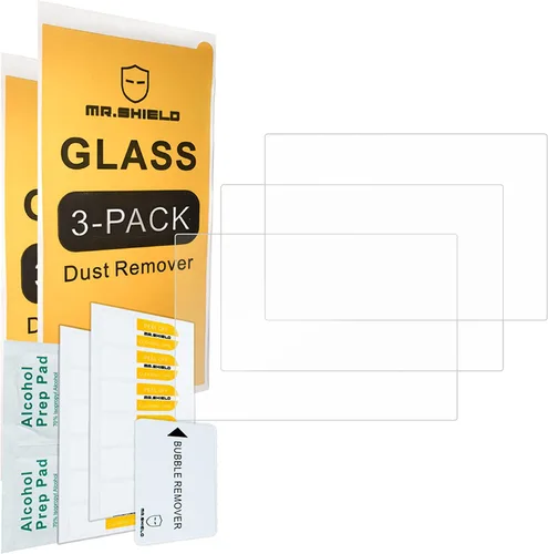 Vista 2 de Mr.Shield [Paquete de 3] Protector de pantalla para cámara Canon EOS R50 [vidrio templado] [vidrio japonés con dureza 9H] Protector de pantalla