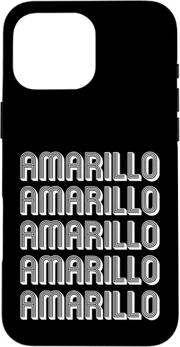 Vista 19 de Amarillo City Case for iPhone 16