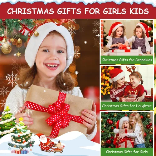 Vista 4 de Bolsos bandolera para niñas y niños - Regalos para niños Bolso cruzado pequeño con iniciales para niñas, regalos de cumpleaños