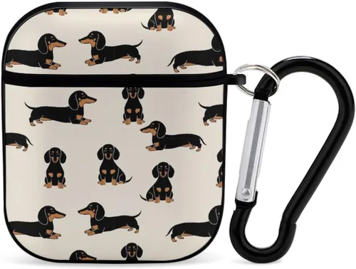 Vista 17 de Funda para Apple AirPod 2 y 1 TPU suave compatible con AirPod 2 y 7 con diseño de bandera estadounidense Pattern1081