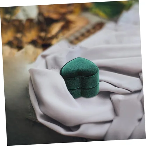 Vista 5 de Caja de 5 piezas, caja de anillo de seguridad, Antragsringetui, Ornament-Ausstellungsständer, Herzringetui, Ringgeschenkbehälter