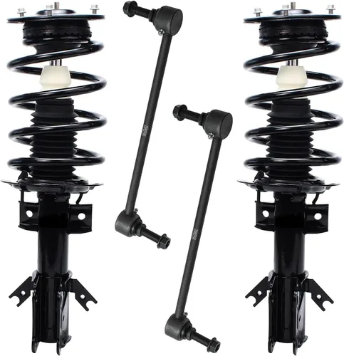 Vista 35 de Detroit Axle - Kit de 4 piezas de puntales delanteros para Toyota Highlander 2001 2002 2003, enlaces de barra antivuelco estabilizadores y puntales