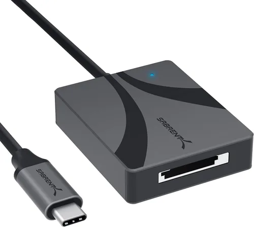 Vista 8 de SABRENT Lector de tarjetas USB tipo C CFast 2.0 [CR-CF20]