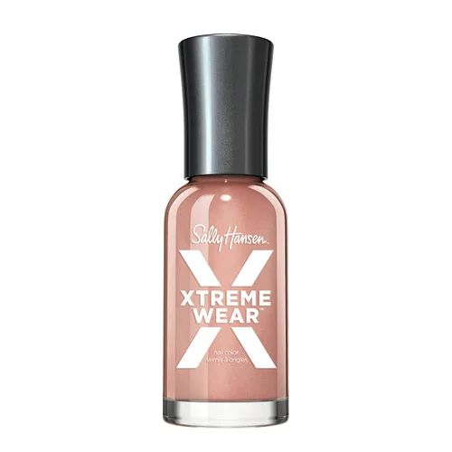 Vista 231 de Sally Hansen Xtreme Wear Esmalte de uñas sin rayas, acabado brillante, duradero, resistente a las astillas, transparente, color de uñas plateado 130