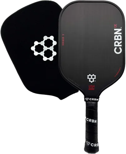 Vista 9 de CRBN Pickleball - X Series Power Paddle Carbon Fiber Pickleball Paddle with Foam Injected Edges for Expanded Sweet Spot