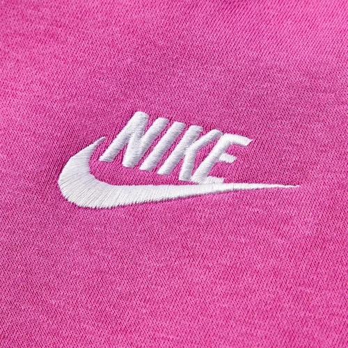 Vista 2 de Nike Sudadera deportiva Club Fleece con capucha y cremallera completa para niña (niños pequeñosniños grandes)