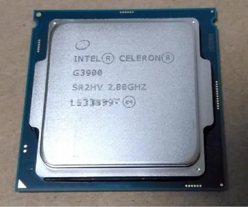 Vista 2 de Venta al por menor. Procesador Intel Celeron G3900, 2.80 GHz, doble núcleo (2 núcleos), plataforma H4 LGA-1151