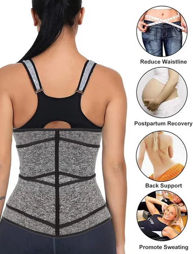 Vista 2 de Onlylover Entrenador de cintura para mujer, corsé de pérdida de peso, ajuste de cintura