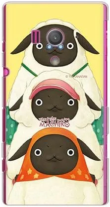 Vista 62 de Yanan Machiko Series Machiko Family Pink (Clear) / for iPhone SE/5s/docomo
